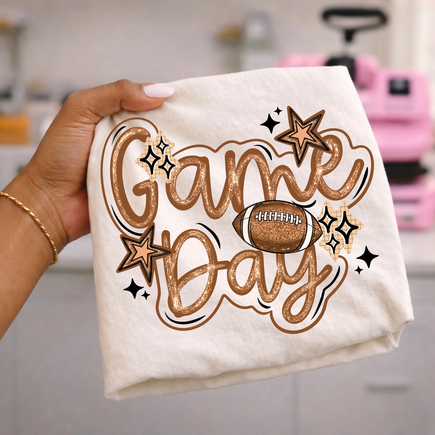 Game Day Football-Ready to Press Transfer