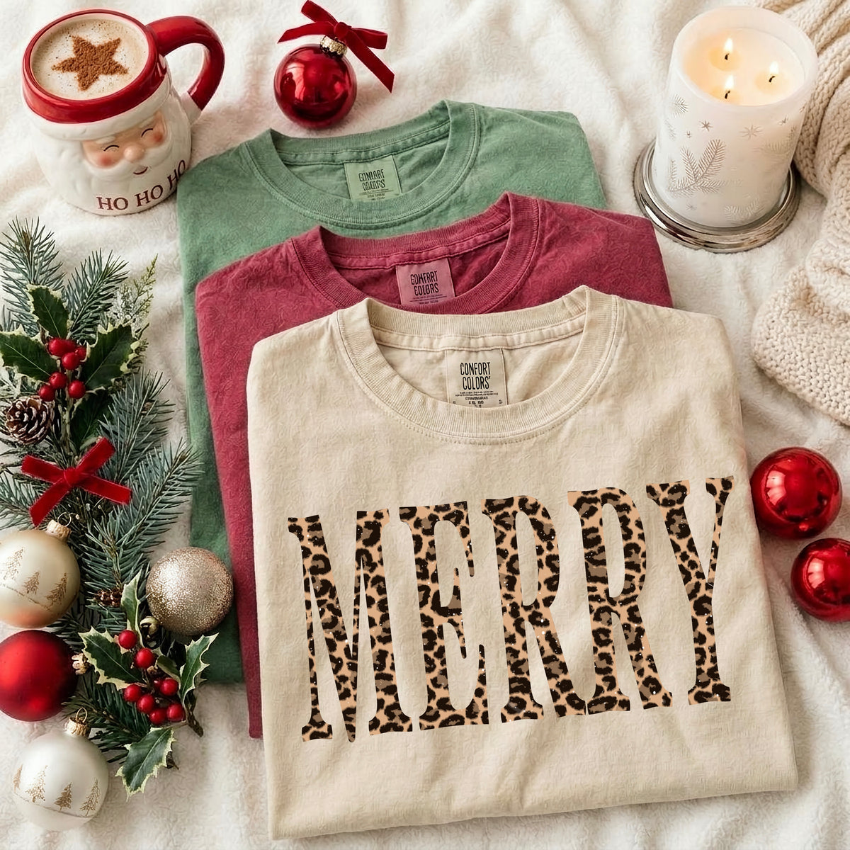 Merry Leopard-Ready to Press Transfer