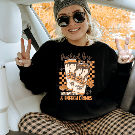 Fall and Energy Drinks-Ready to Press Transfer