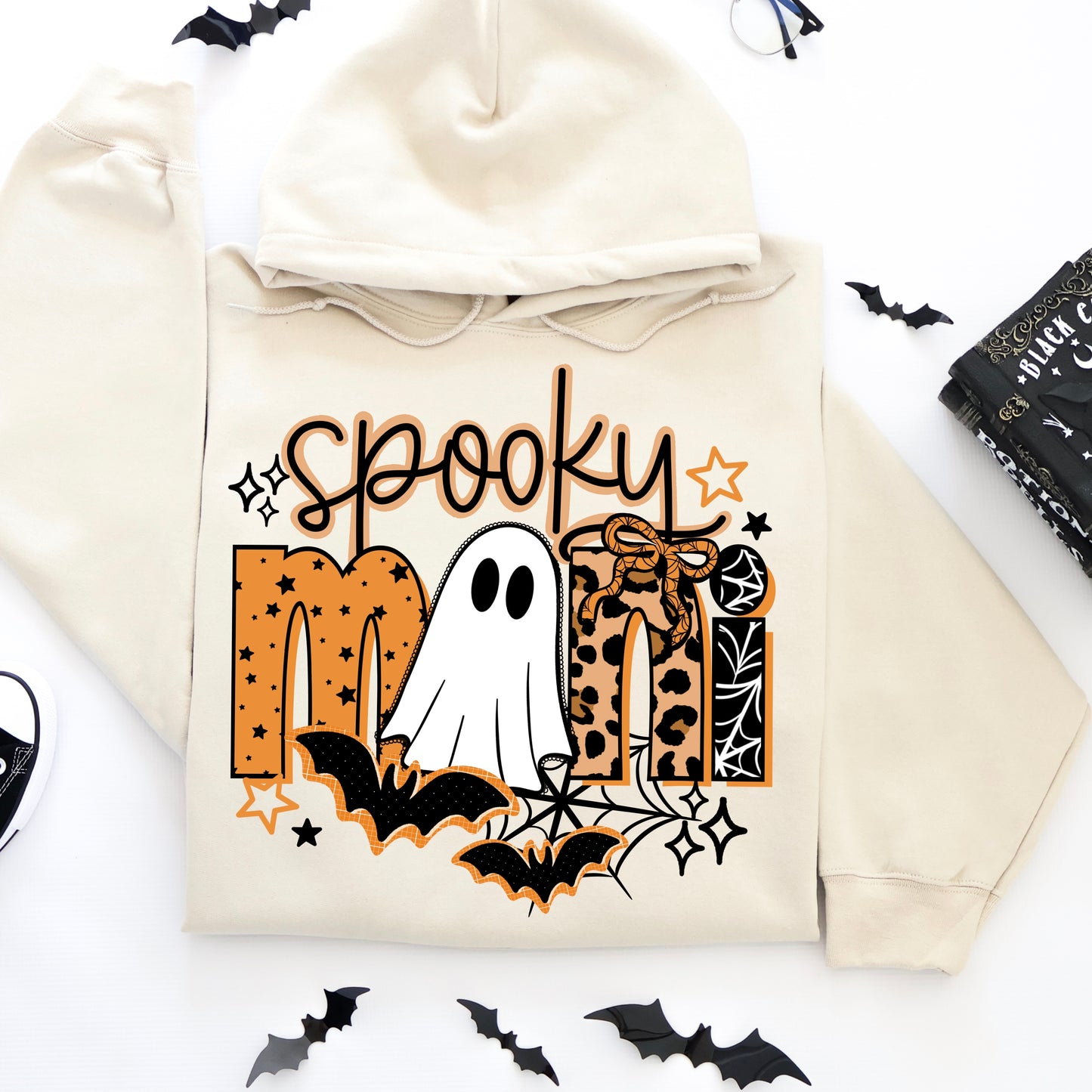 Spooky Mini Black-Ready to Press Transfer