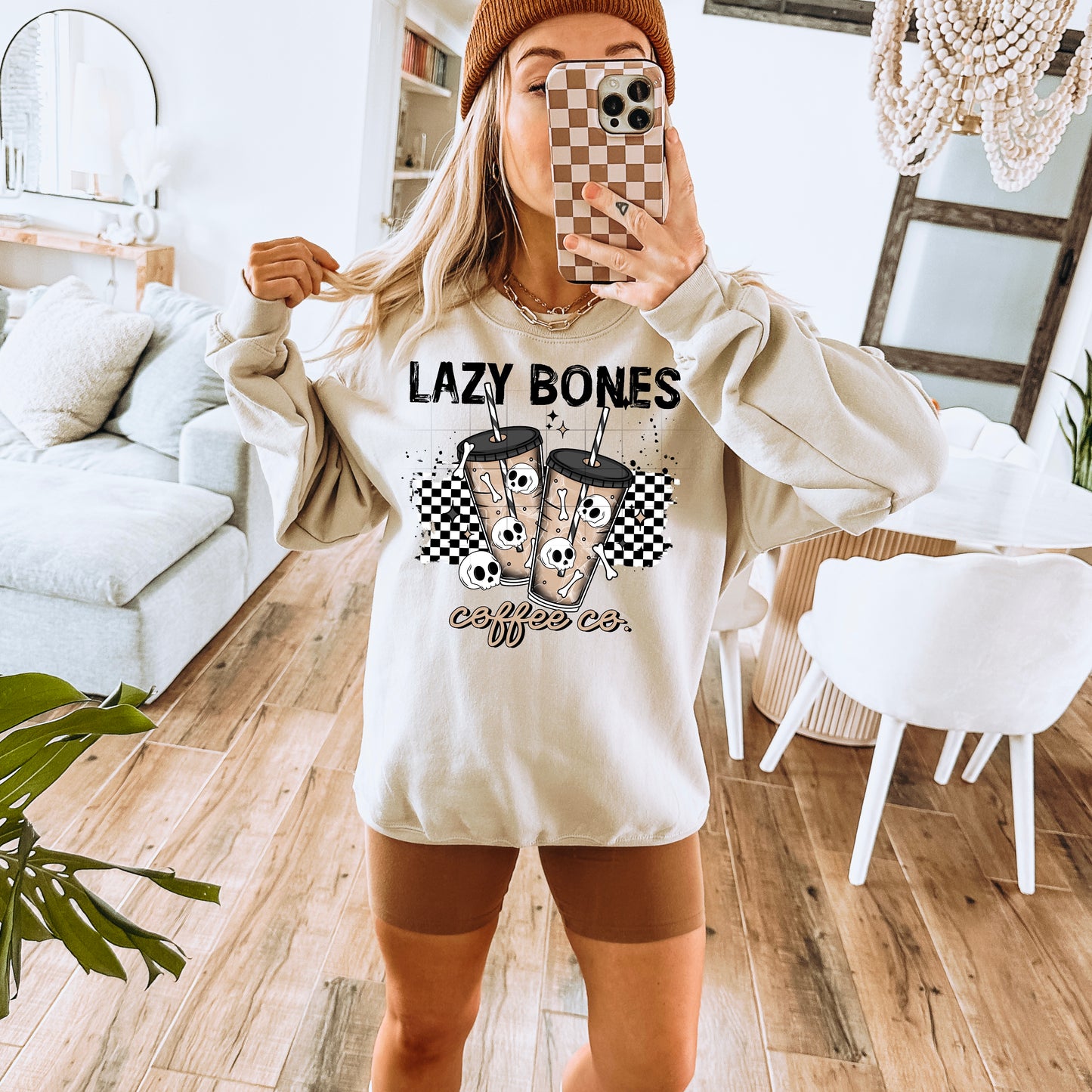 Lazy Bones Coffee Co-Ready to Press Transfer