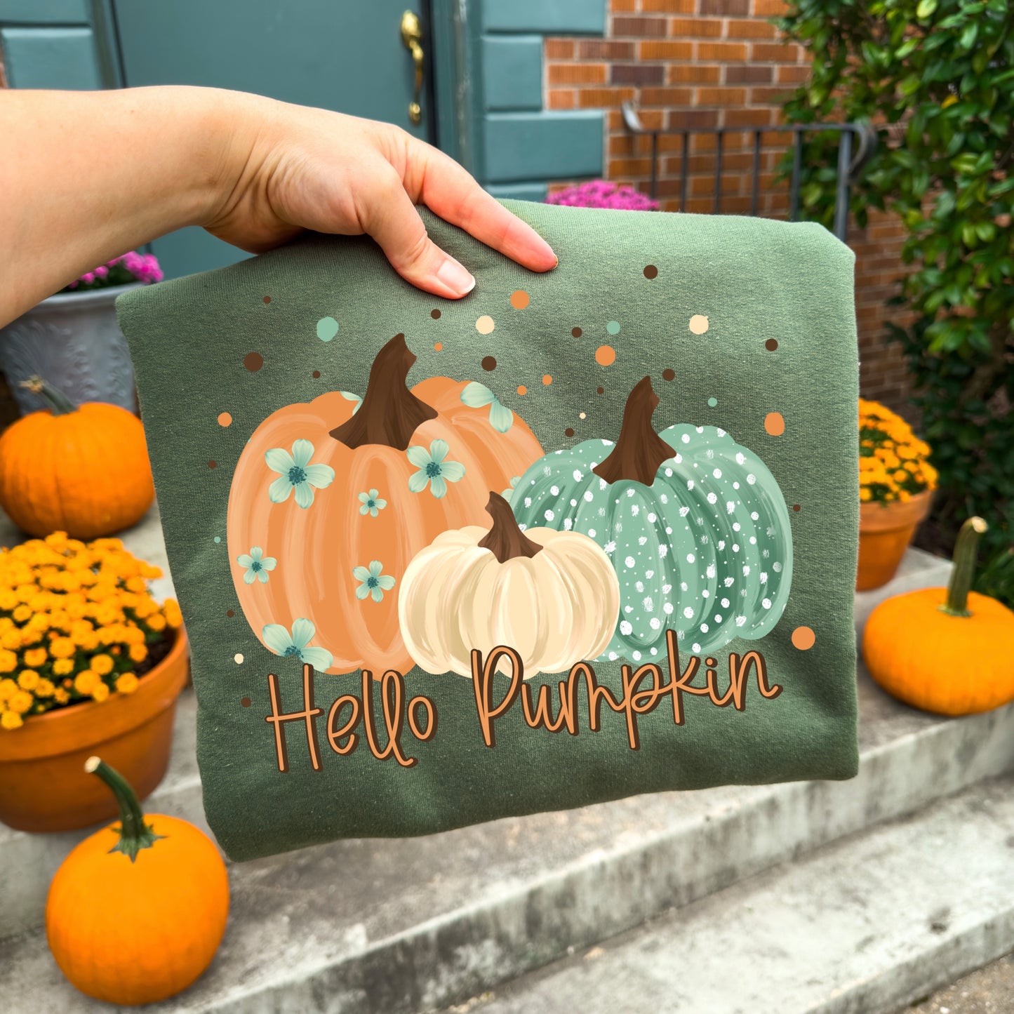 Hello Pumpkin-Ready to Press Transfer