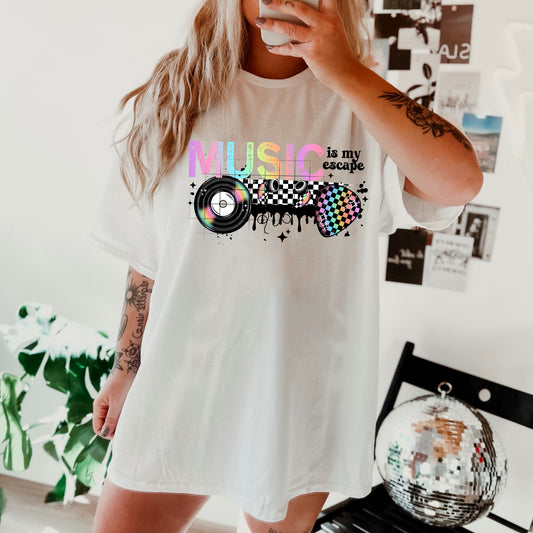 Music is my Escape-Ready to Press Transfer