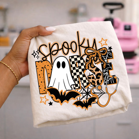 Spooky Nurse-Ready to Press Transfer