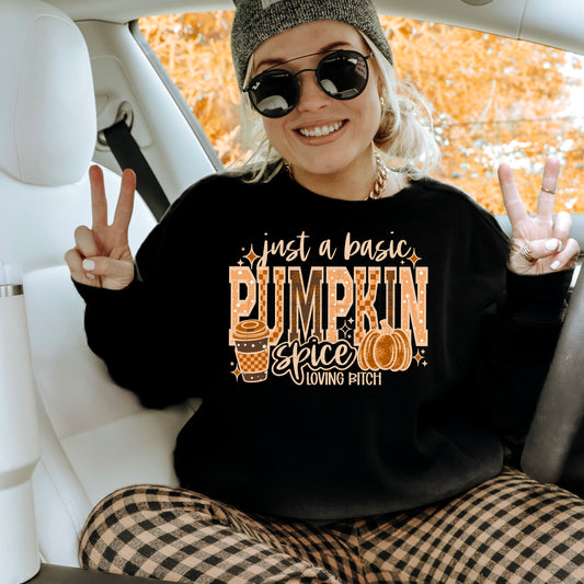 Pumpkin Spice Bitch Tan Words-Ready to Press Transfer
