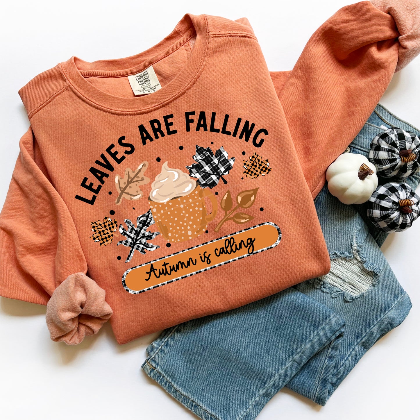 Leaves Are Falling-Ready to Press Transfer
