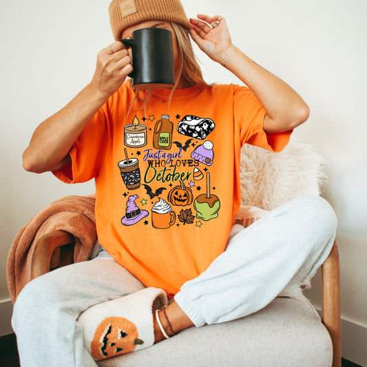 Just a Girl Who Loves October-Ready to Press Transfer