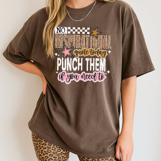 Punch Them in You Need to White-Ready to Press Transfer