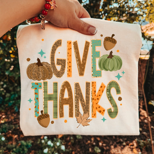 Give thanks-Ready to Press Transfer