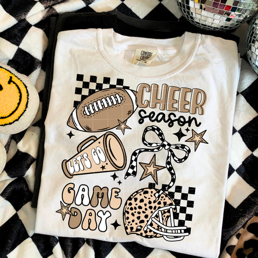 Cheer Season with Megaphone-Ready to Press Transfer
