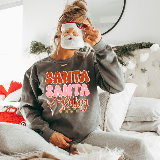 Santa Santa Baby-Ready to Press Transfer