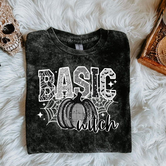Basic Witch White Words-Ready to Press Transfer