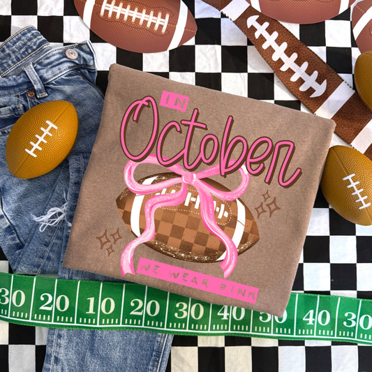 In October We Wear Pink-Ready to Press Transfer