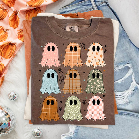 Patterned Ghosts-Ready to Press Transfer