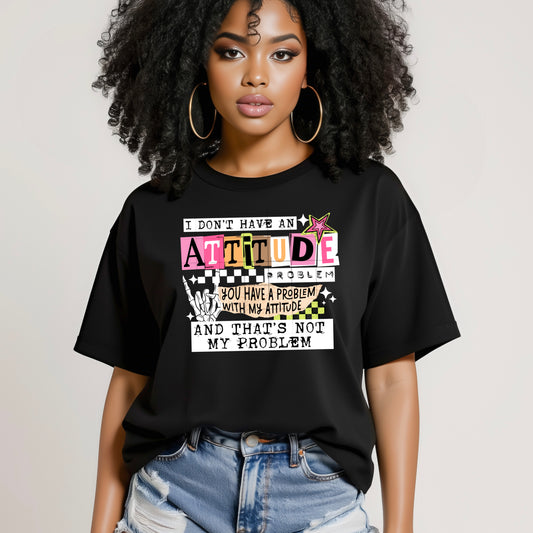 Attitude Problem White-Ready to Press Transfer