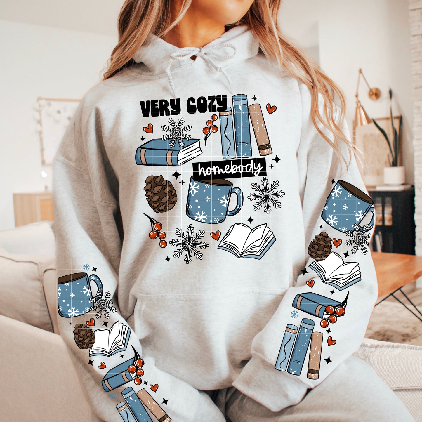 Very Cozy Homebody-Ready to Press Transfer