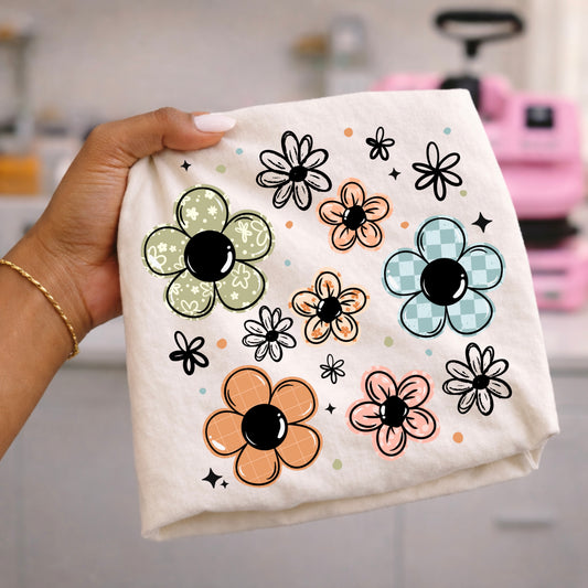 Daises-Ready to Press Transfer