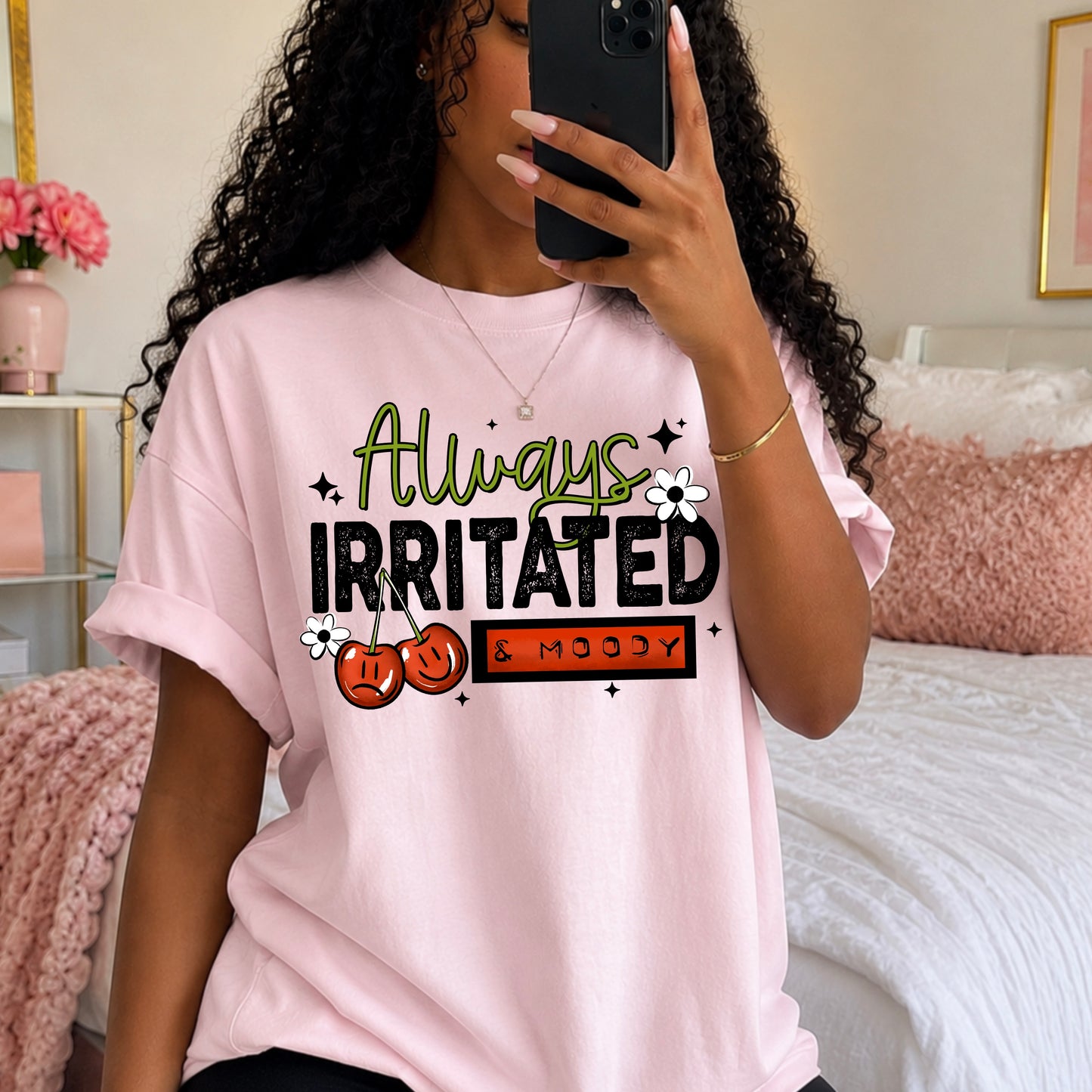 Always Irritated Black-Ready to Press Transfer