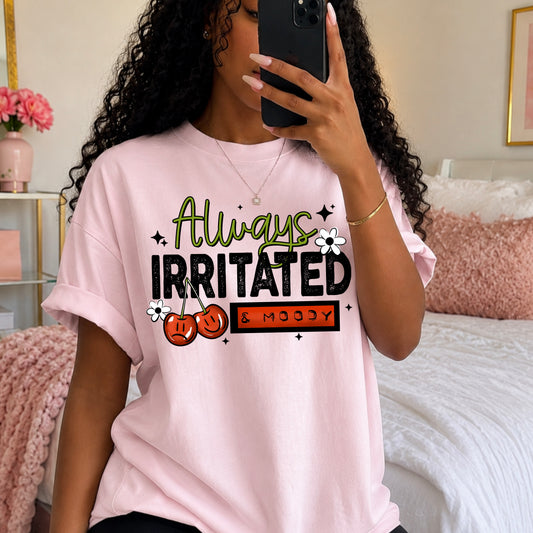 Always Irritated Black-Ready to Press Transfer