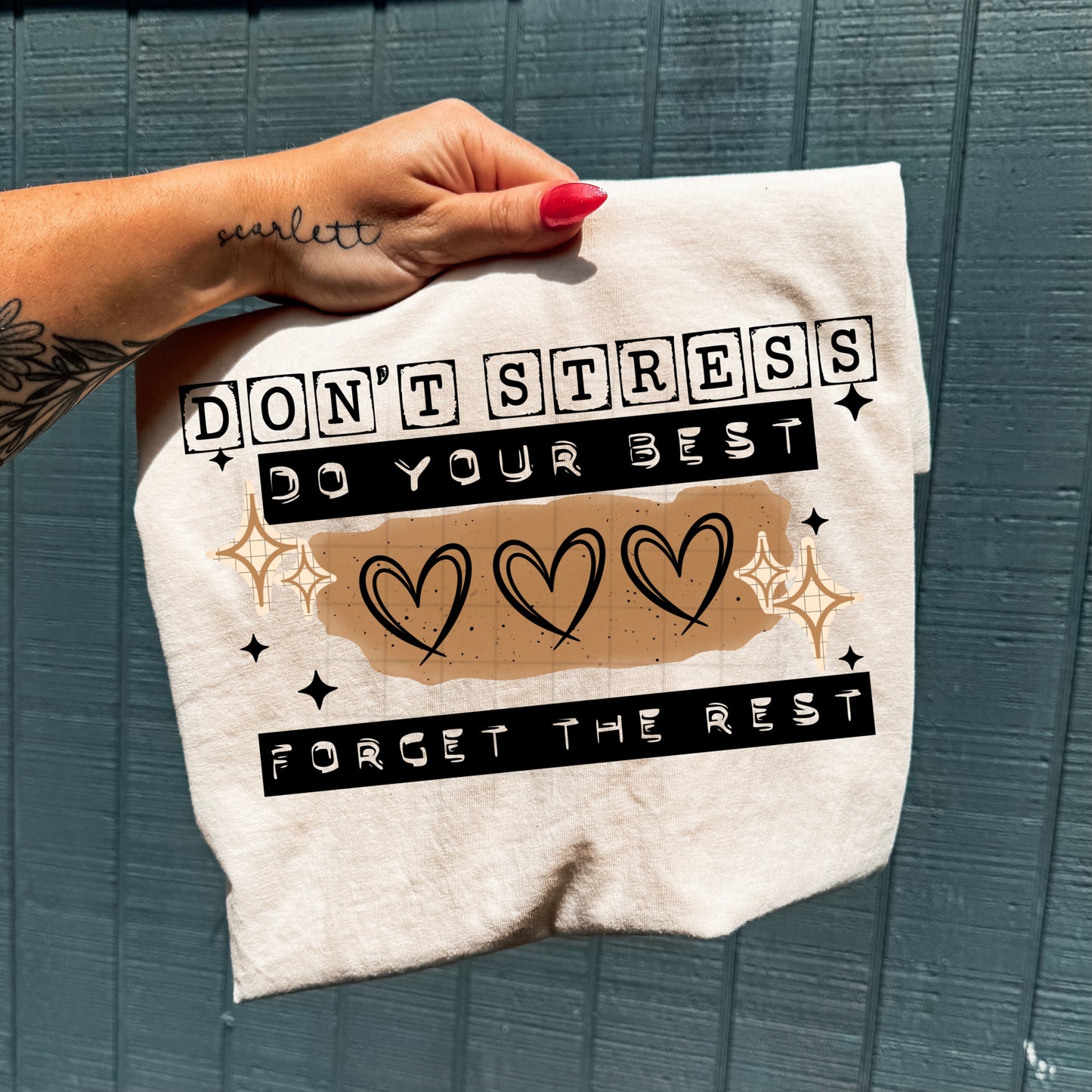 Do Your Best-Ready to Press Transfer