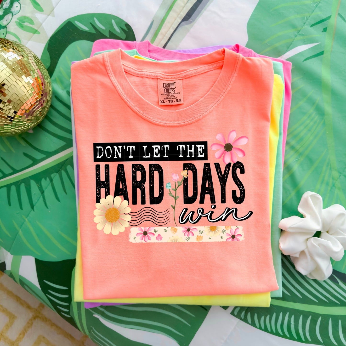 Hard Days black-Ready to Press Transfer