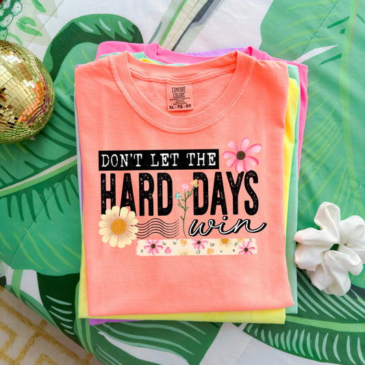 Hard Days black-Ready to Press Transfer