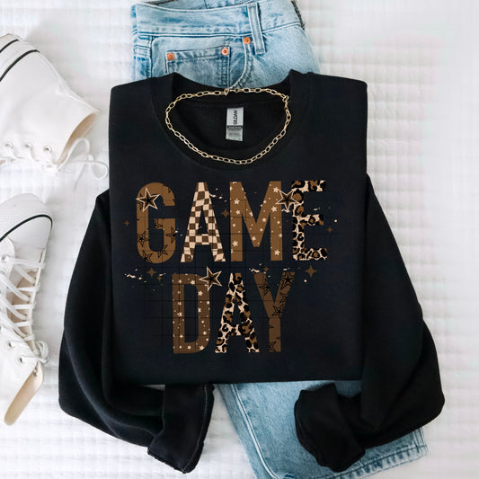 Game Day Cheetah Checker-Ready to Press Transfer