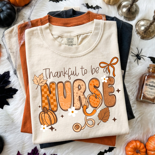 Thankful to Be a Nurse-Ready to Press Transfer