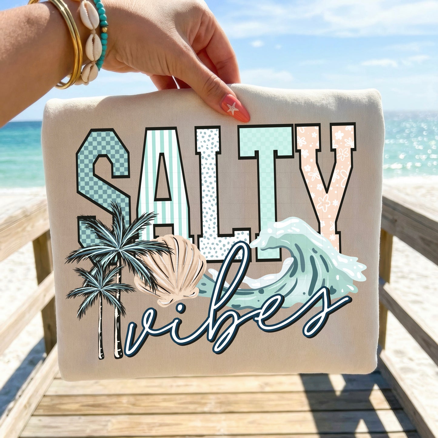 Salt Vibes-Ready to Press Transfer