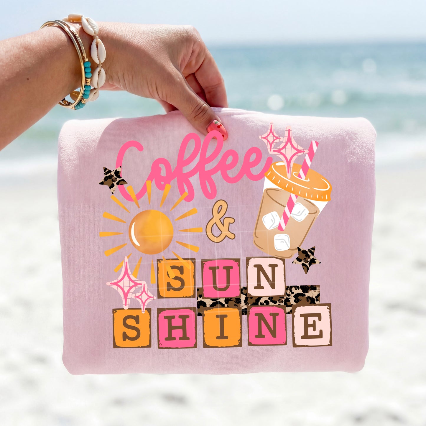 Coffee and Sunshine-Ready to Press Transfer