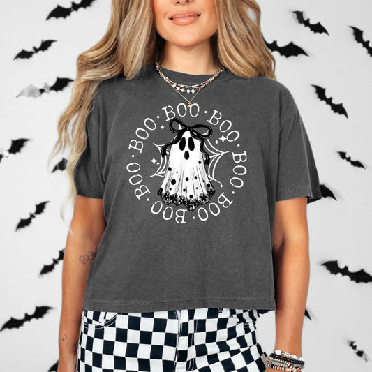 Boo Lace Ghost White-Ready to Press Transfer