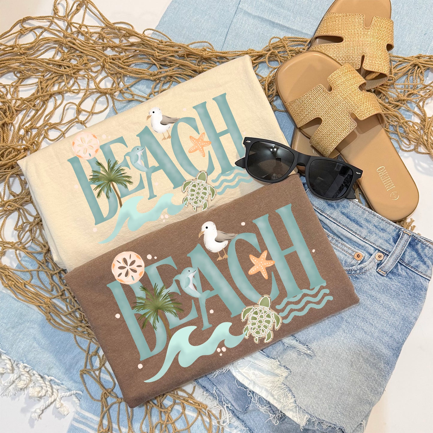 Beach-Ready to Press Transfer