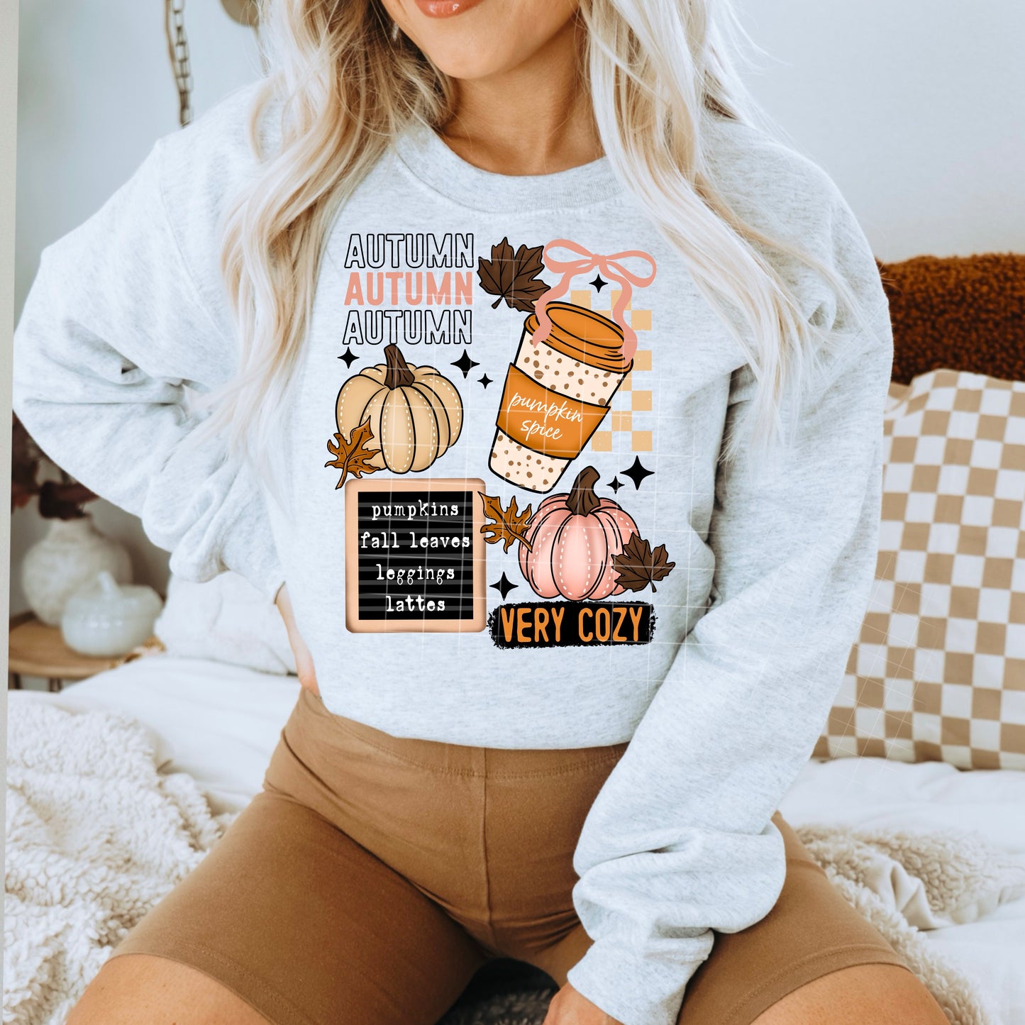 Autumn Collage-Ready to Press Transfer