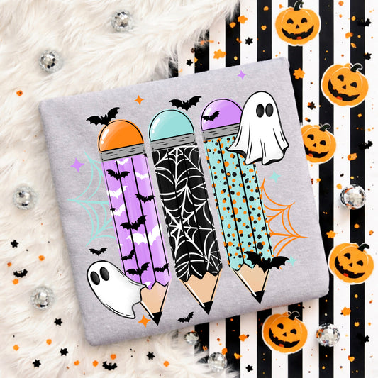 Halloween Pencils-Ready to Press Transfer