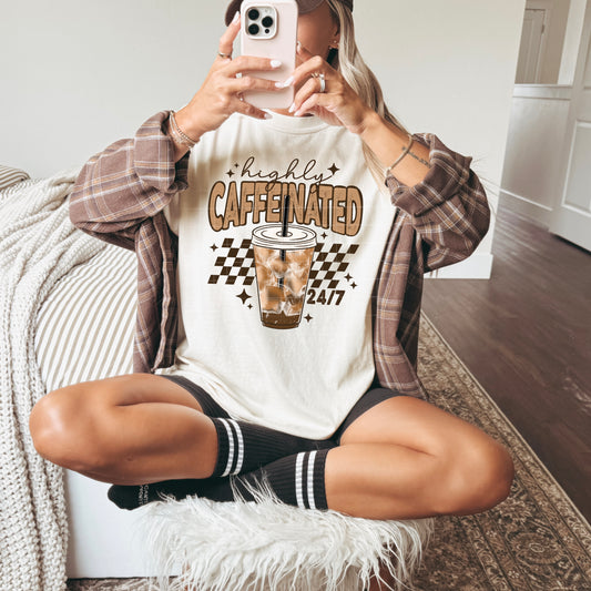 Highly Caffinated-Ready to Press Transfer