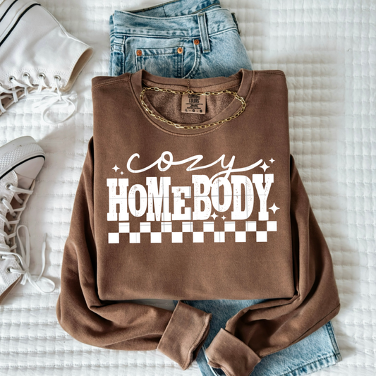 Cozy Homebody white-Ready to Press Transfer