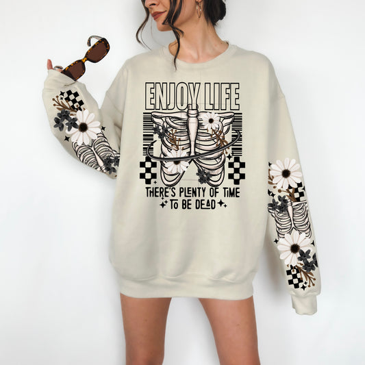 Enjoy Life rib cage-Ready to Press Transfer