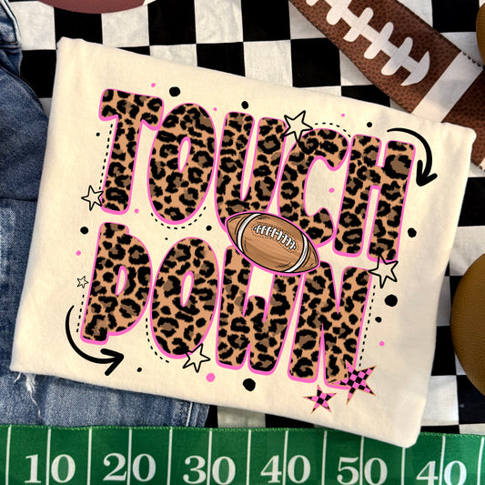 Touchdown Leopard-Ready to Press Transfer