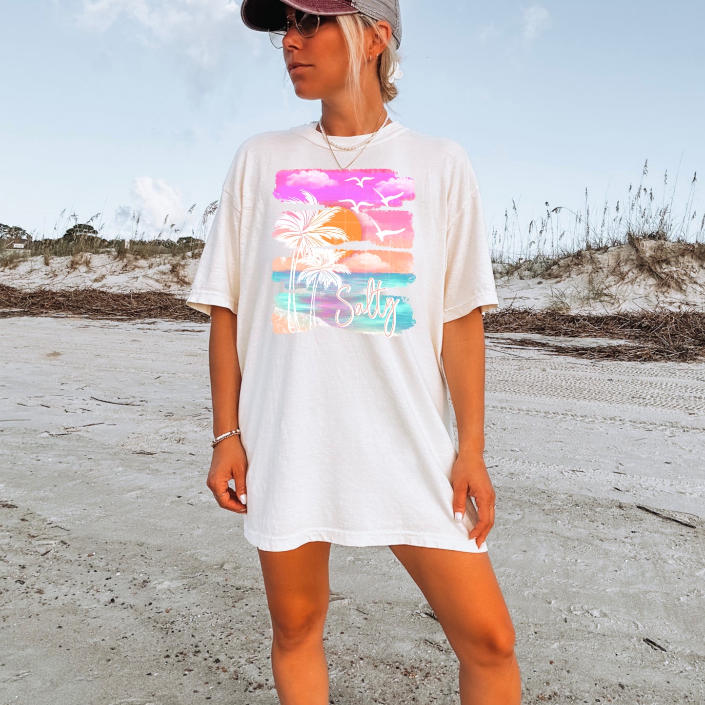 Salty Sunset-Ready to Press Transfer