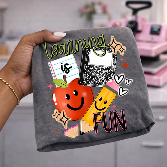 Learning Is Fun-Ready to Press Transfer