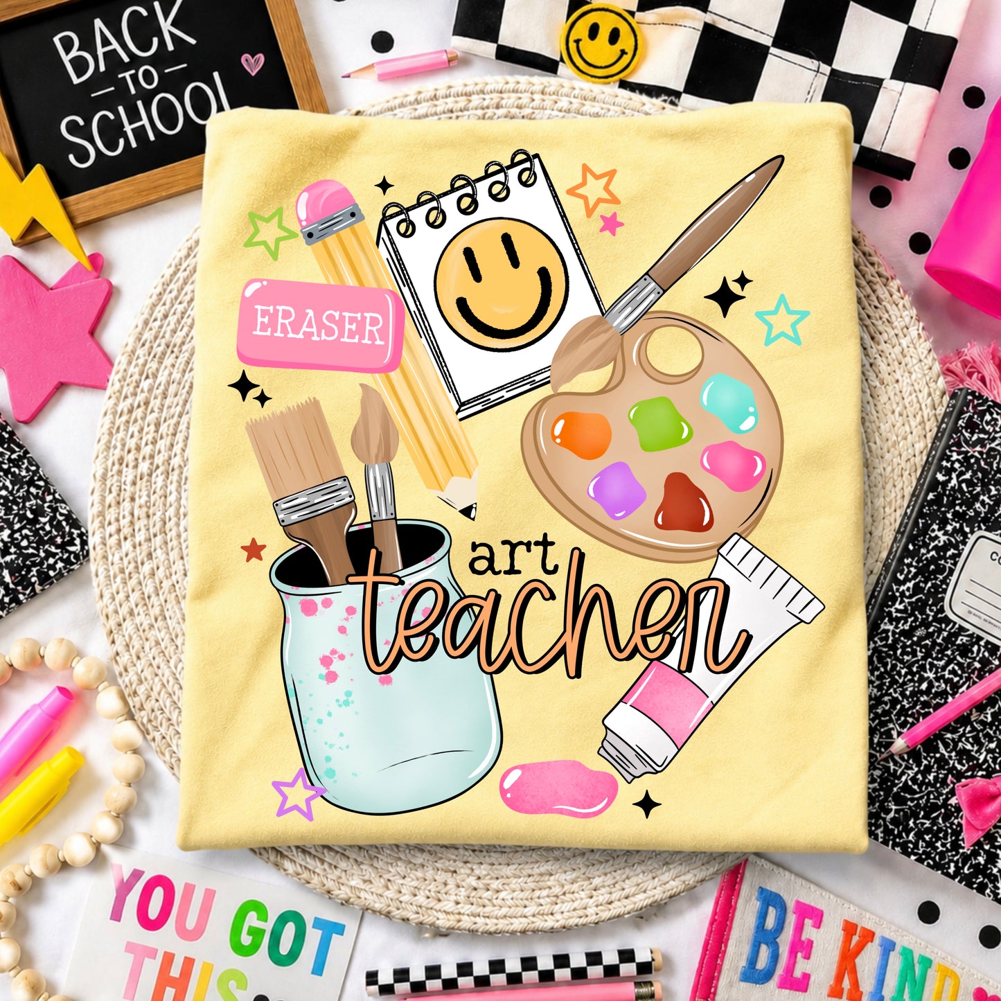 Art Teacher-Ready to Press Transfer