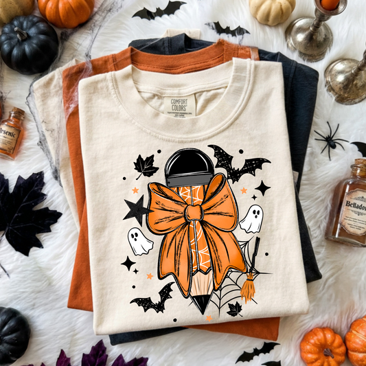 Spooky Pencil-Ready to Press Transfer