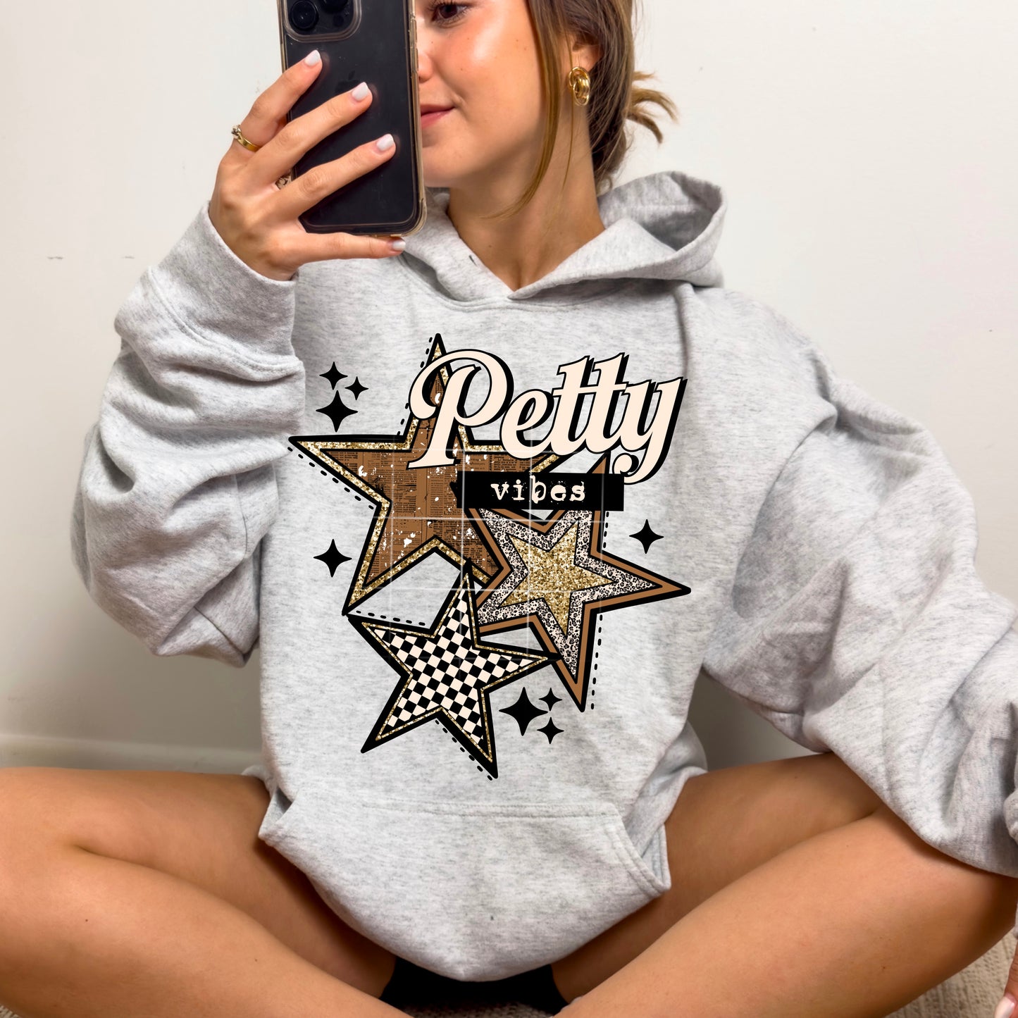 Petty Vibes Stars-Ready to Press Transfer