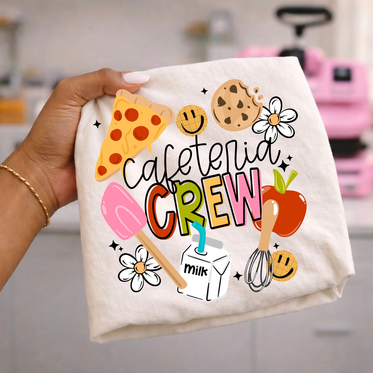 Cafeteria Crew-Ready to Press Transfer
