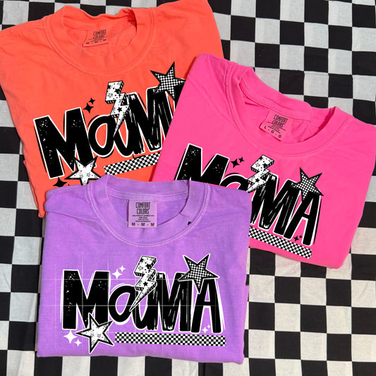 Mama with White Stars-Ready to Press Transfer