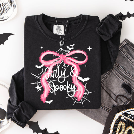Girly Spooky White-Ready to Press Transfer