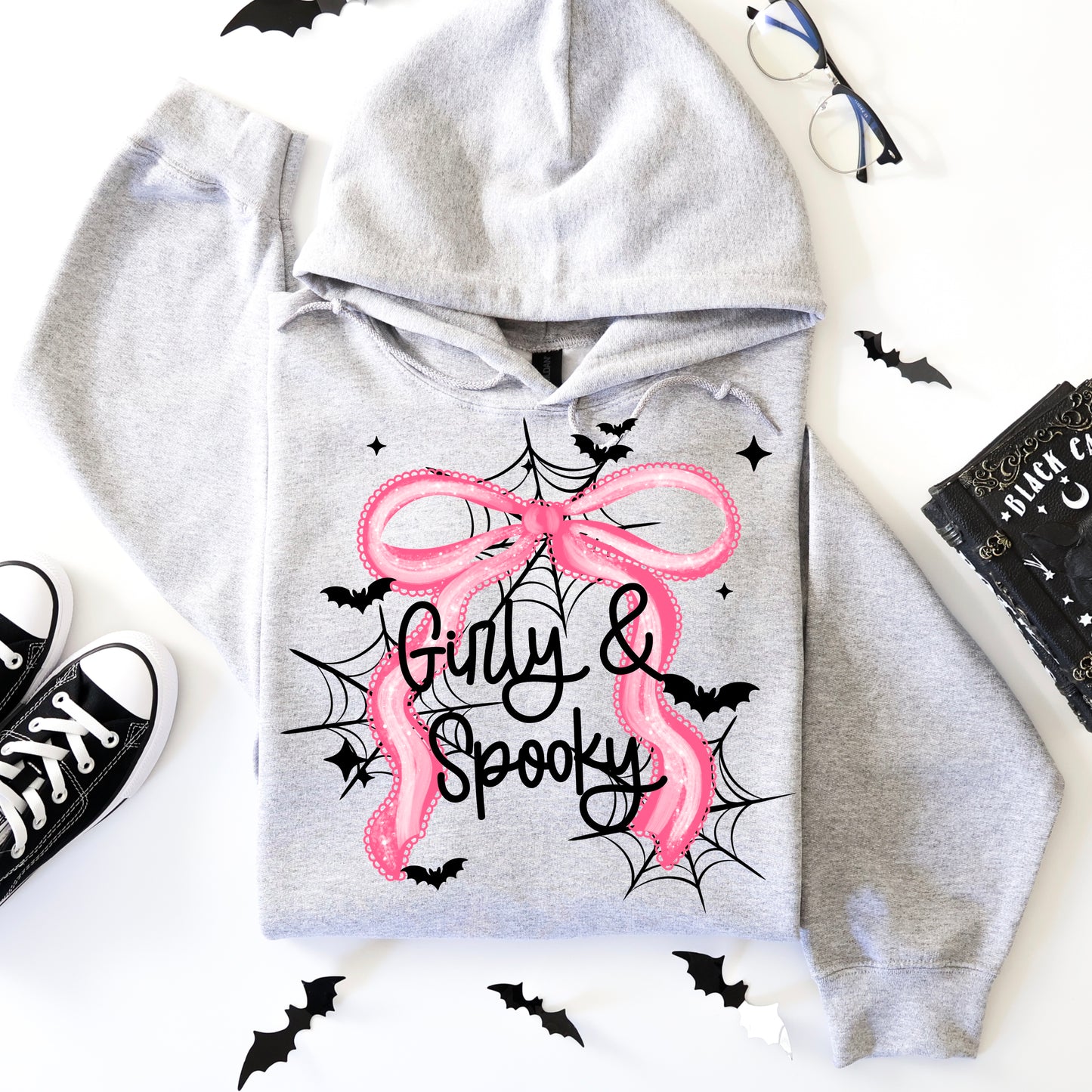 Girly Spooky Black-Ready to Press Transfer