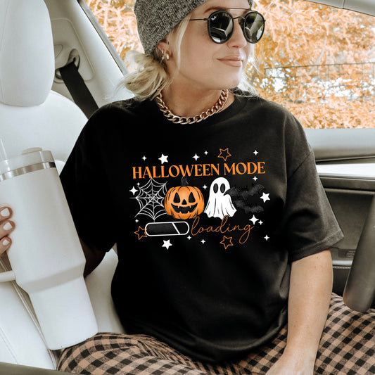 Halloween Mode Loading white-Ready to Press Transfer