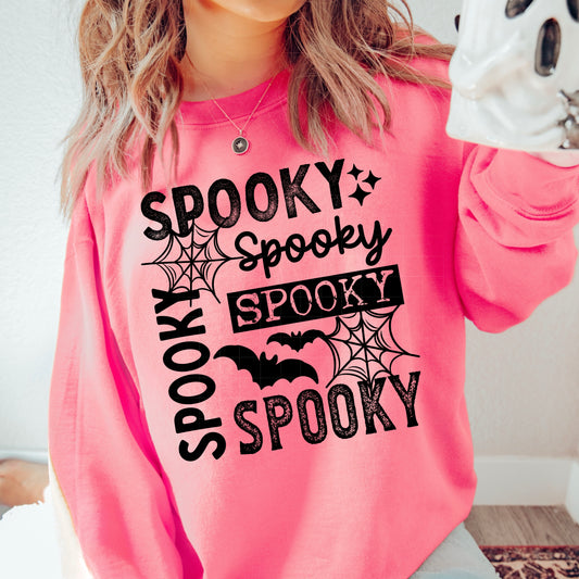 Spooky black single color-Ready to Press Transfer