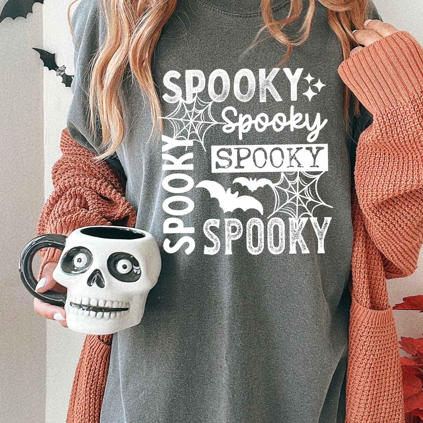 Spooky white single color-Ready to Press Transfer